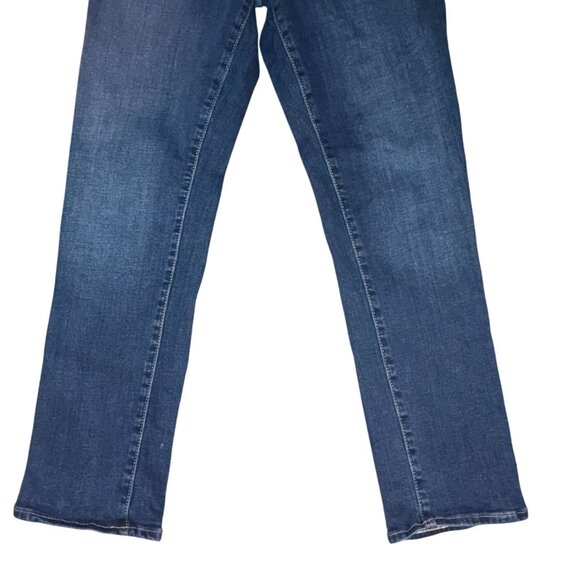 Gap Denim Womens Classic Straight Leg Dark Wash Denim Jeans-8S-GUC - Picture 3 of 7